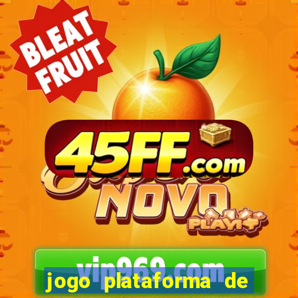jogo plataforma de 3 reais
